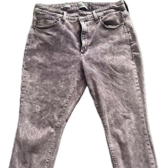 Universal Thread Women's High Rise Skinny Denim Pink Acid Wash Jeans Size 12/31R - Picture 1 of 5